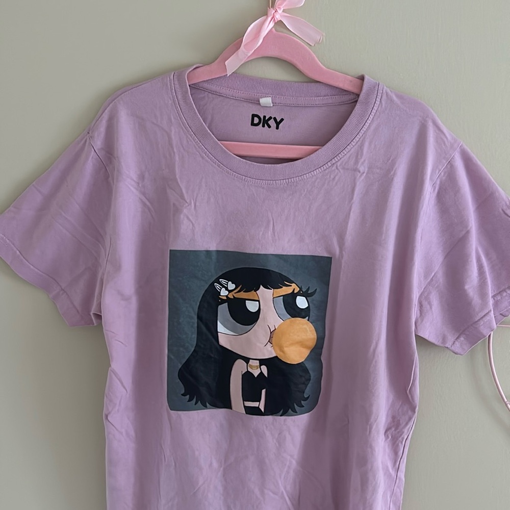 DKY Y2K Halloween Shirt with Cartoon Print